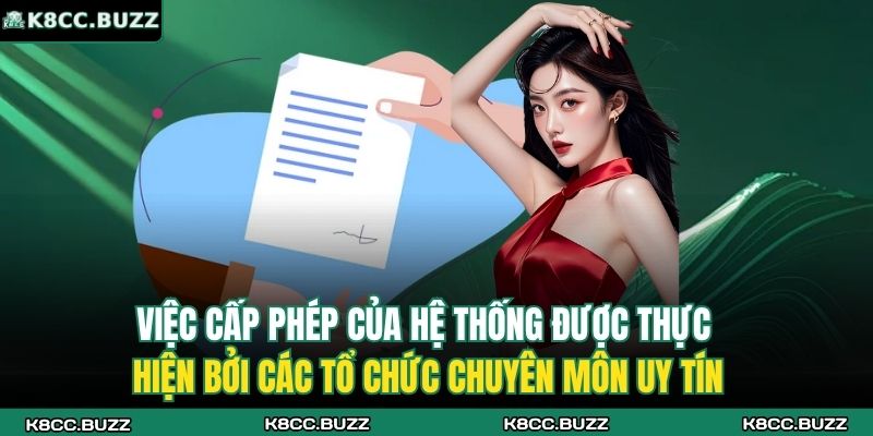 Việc cấp phép của hệ thống được thực hiện bởi các tổ chức chuyên môn uy tín